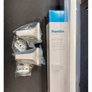 Franklin Brass D2430W Futura 30-Inch Towel Bar in White